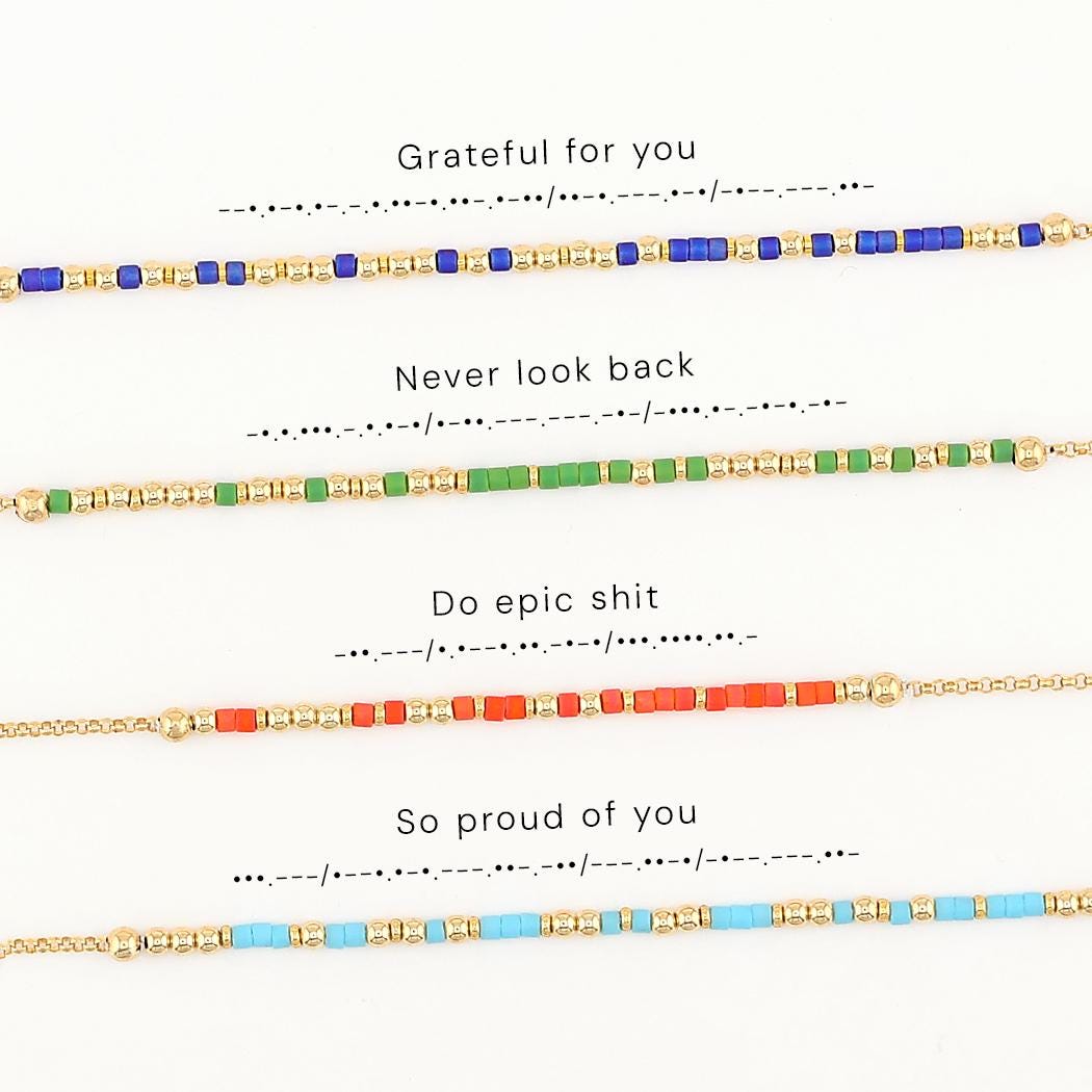 Custom Morse Code Necklace, CHOOSE YOUR MESSAGE | xxxxxxxxxxxxxxx | Hidden Message Jewelry
