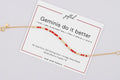 Custom Morse Code Bracelet, Geminis Do It Better | Gemini Zodiac Sign Birthday Gift | Hidden Message Jewelry